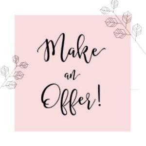 If you like something, make me an offer!